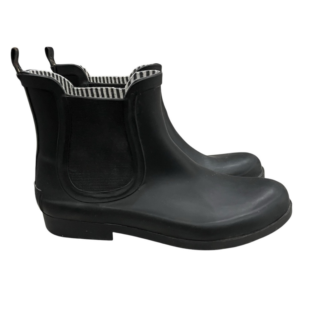 Pajar Women’s 40 Black Rubber Ankle Snow Winter Rain Boots